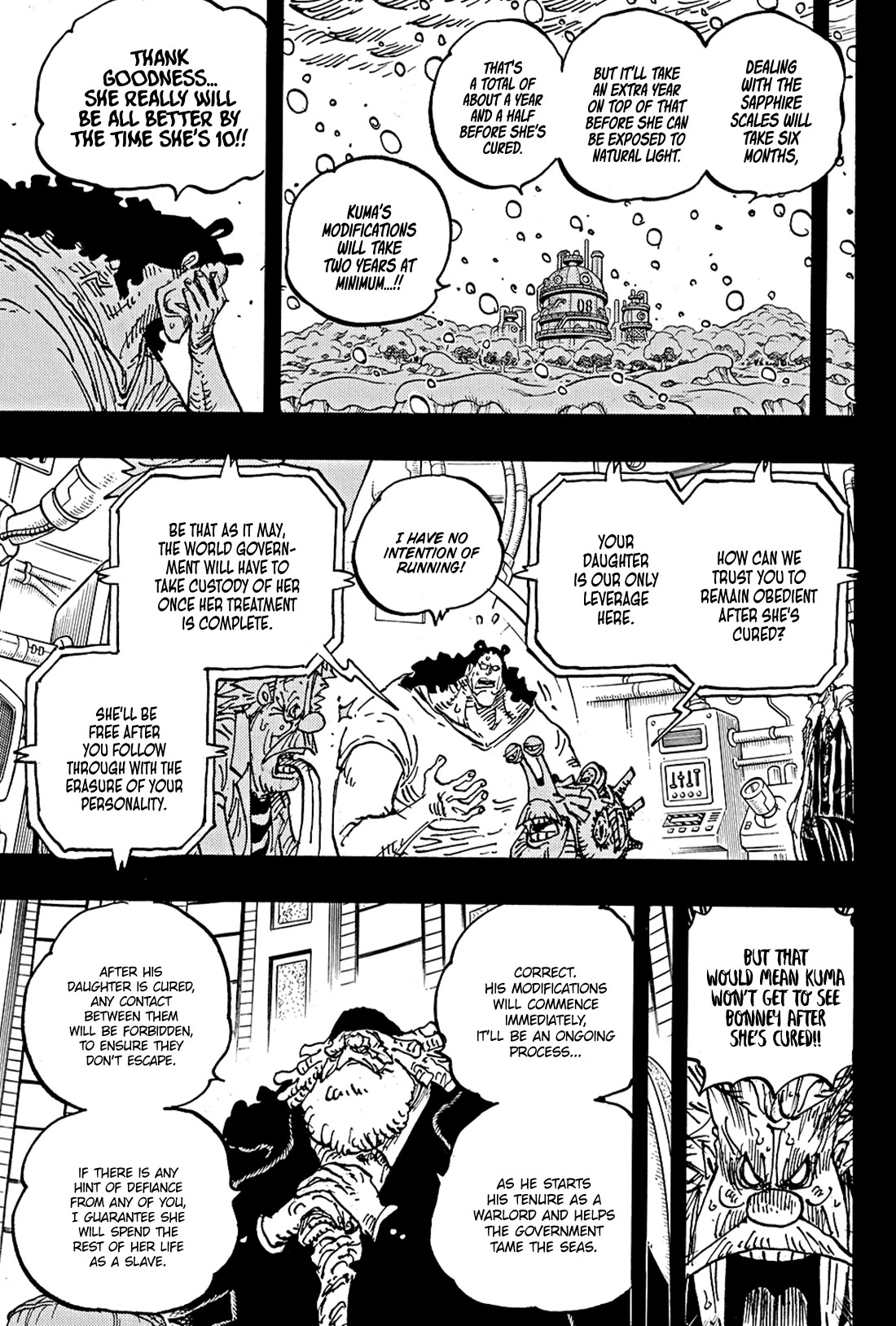 One Piece Chapter 1100 8